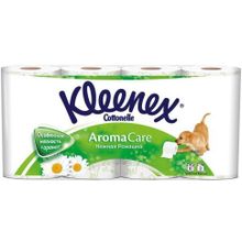 Kleenex Aroma Care Нежная Ромашка 8 рулонов в упаковке 3 слоя