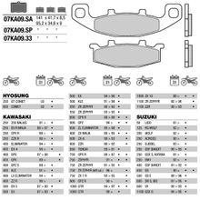 BREMBO Тормозные колодки BREMBO 07KA09SA