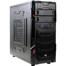 Корпус Miditower Aerocool    GT Black Advance Edition    Black ATX без БП