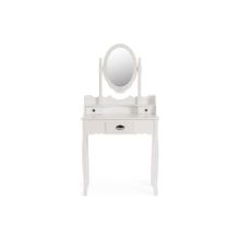 Tetchair Туалетный столик с зеркалом и табуретом Secret De Maison GAUDE (mod. TT-DT003), Белый (White)