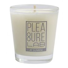 Pleasure Lab Массажная свеча At Sunrise со сладким ароматом какао - 50 мл.