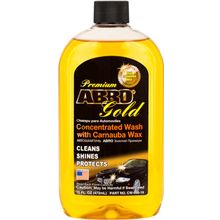 Abro Premium Gold Concentrated Wash with Carnauba Wax золотой премиум 472 мл