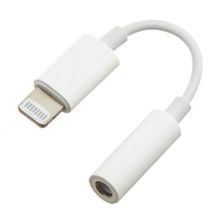 Адаптер Lightning (m) - Jack 3.5 (F), 0.15 см, белый, Cablexpert (CCA-LM3.5F-01-W)