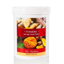 Крем-баттер антивозрастной для массажа тела Куркума Thai Traditions Turmeric anti-age cream-butter 1000мл