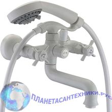 Смеситель для ванны Elghansa Praktic 2312660 Stone White