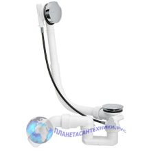 Слив-перелив VIEGA Simplex 285357 хром полуавтомавт