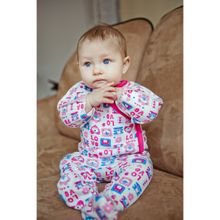 Lucky child Распашонка "Love" А6-107 цв
