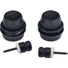 `F` STRAP LOCKS BLACK