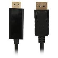 кабель DisplayPort M-HDMI M 1.8 метра, Nexport NP-DPMHM-RBB-1.8