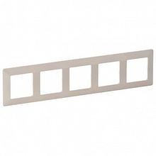 Рамка 5 постов VALENA LIFE, слоновая кость |  код. 754045 |  Legrand