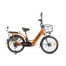 Велогибрид GREEN CITY e-ALFA new Золотистый-2158