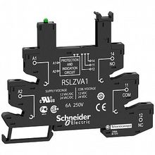 розетка, 12 24В AC DC ДЛЯ RSL1*B4(J B)D RSLZVA1 |  код. RSLZVA1 |  Schneider Electric