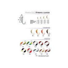 SPIDER Мормышка W Spider Опарыш с ушком 2,5 мм 0,24 гр. BN (модель 42)