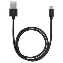 Кабель Deppa, USB - micro USB, 2 м, черный