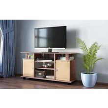 Олмеко Тумба под ТВ Vista-13 ясень шимо темный клен ID - 312701