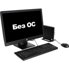 ПЭВМ HP ProDesk 400 G3 Desktop Mini + ProDisplay P232 Monitor    2MS60EA#ACB   i3 7100T   4   500   WiFi   BT   DOS   23"