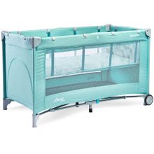 Манеж-кровать Caretero BASIC PLUS MINT (мятный)