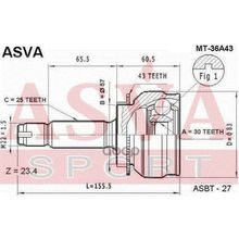 Шрус Внешний ASVA арт. MT36A43
