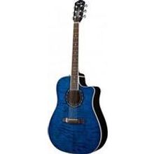 T-BUCKET 300CE TRANSPARENT BLUE QUILT MAPLE