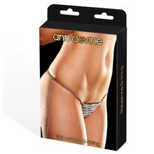 Ann Devine Трусики-стринги из кристаллов Rhinestone G-String