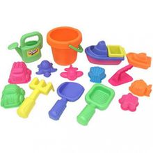 KEENWAY Набор : 16 игрушек для песочницы в сетке 30312