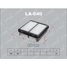 Фильтр Воздушный Toyota Duet M100a,M101a,M110a,M111a,Daihatsu Rv Yrv M200g,Storia M100s,M101s,M110s,M111s,Mira Gino L701s LYNXauto арт. LA640