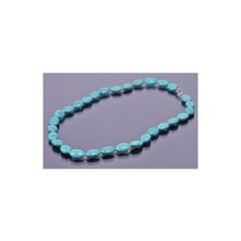 Бусики-Колечки Бусы Прес. Бирюза "Кэтти" арт.ПБР-11(13-18)-48-3