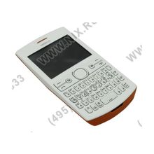 NOKIA 205 DUAL SIM Orange White (DualBand, LCD320x240@65K, 2.4, GPRS+BT2.1, microSD, видео, MP3, FM, S40)