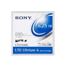 Sony Ultrium LTO6, 6,25TB (3 Tb native), bar code labeled Cartridge (for libraries & autoloaders) (analog HP C7976L  C79756 +label) p n: LTX2500GN-LABEL