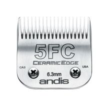 Нож 6,3мм керамический под слот A5 №5FC арт.64370 Andis Ceramic Edge Detachable Blade Size 5FC