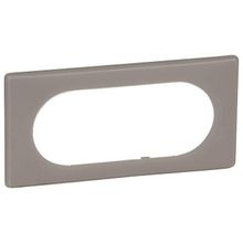 Legrand Рамка 4 5-модульная Legrand Celiane грэй перкаль 066725 ID - 244926