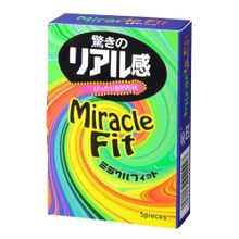 Sagami Презервативы Sagami Miracle Fit - 5 шт. (розовый)