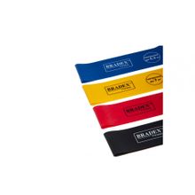 Набор из 4-х резинок для фитнеса Bradex SF 0672,  нагрузка до 5,5 7 9 11 кг