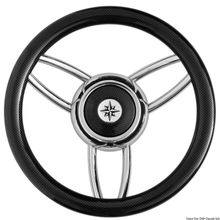 Osculati Blitz steering wheel w carbon outer ring, 45.169.06