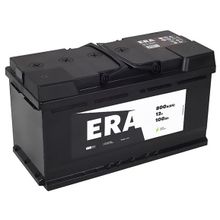 Аккумулятор автомобильный ERA 6СТ-100L прям. 353x175x190