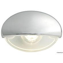 Osculati Steeplight white LED courtesy light chromed body, 13.887.03