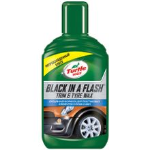 Turtle Wax Black in a Flash Trim & Tyre Wax 300 мл