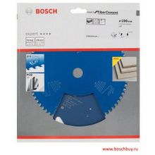 Bosch Пильный диск Bosch Expert for FiberCement 190x30x2.2 1.6x4T по фиброцементу и гипсокартону (2608644125 , 2.608.644.125)