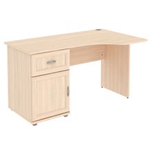 ПМ: Уют сервис Стол угловой с тумбой и ящиком Леруа Г776.03