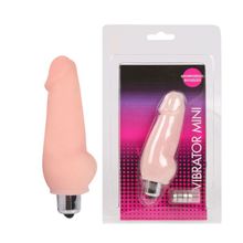 Bior toys Телесный мини-вибратор Vibrator Mini - 9,5 см.