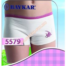 Трусы шорты для девочек - Baykar - 5579-08