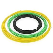 Набор пластика ESUN ABS, 3 цвета, 1.75 мм, желтый, светло-зеленый, черный