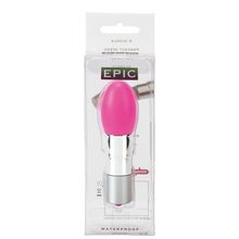 Seven Creations Розовый мини-вибратор EPIC PINK - 6 см. (розовый)