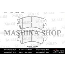 Колодки тормозные передние MAZDA 6 1.8-2.3 DI 06 02->