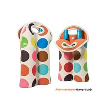 Сумка BUILT Two Bottle Tote 2B-FMD для двух бутылок, French Bull MultiDot