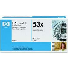 Картридж HP Q7553X (53X) для LJ 2015   P2015   P2015d   P2015dn   P2015n   2014   P2014   2727   M2727   M2727nf   M2727nfs оригинал 7к