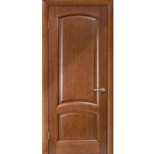 Межкомнатная Дверь Ульяновская "Александрит" Анегри темный глухая Натуральный шпон