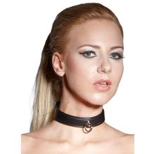 Orion Чёрный ошейник Bad Kitty Bondage Collar Black (черный)