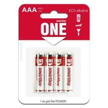 Батарейка AAA SmartBuy ONE LR03 4B Eco Alkaline, 4 шт, блистер (SOBA-3A04B-Eco)