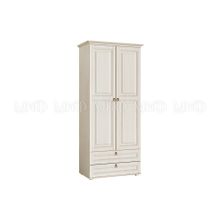 Миф Престиж 1 ПВХ Шкаф платяной сандал светлый